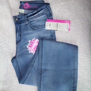 Light Blue Faded Stretch Bootcut Jeans Sz 5 NWT